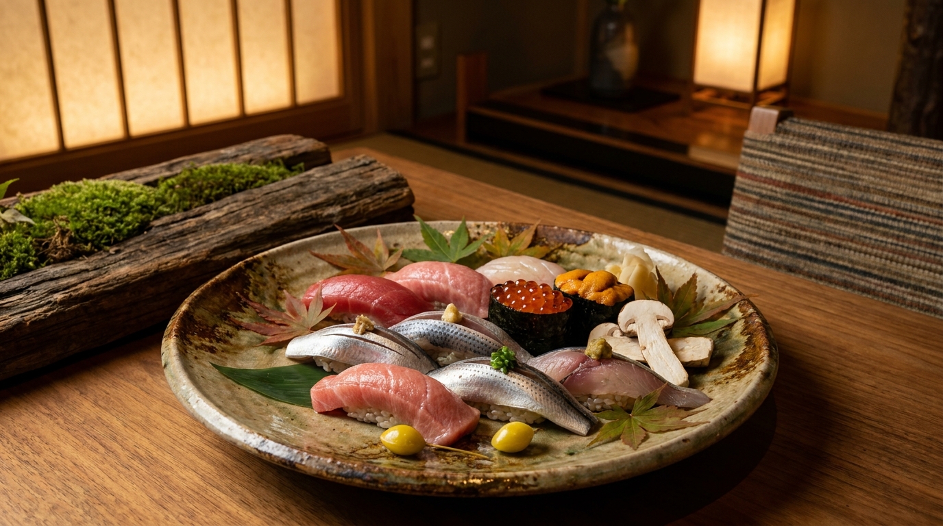 秋の夜長を彩る、ととうお秋葉原の極上握りと旬の逸品料理