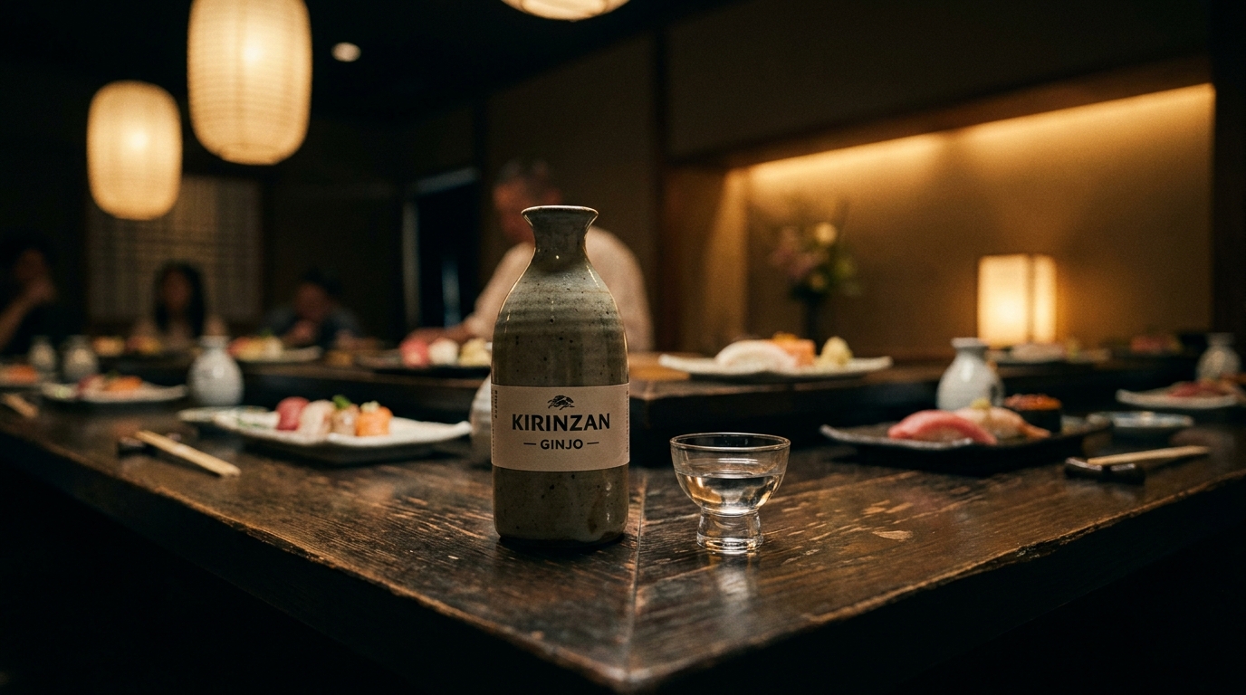 新春を彩る至高の美酒。当店で楽しむ旬の寿司とのペアリング体験