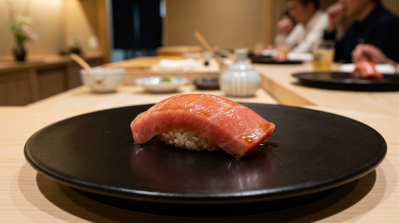 冬の夜を彩る至極の逸品。当店の職人が贈るこだわりのお鮨