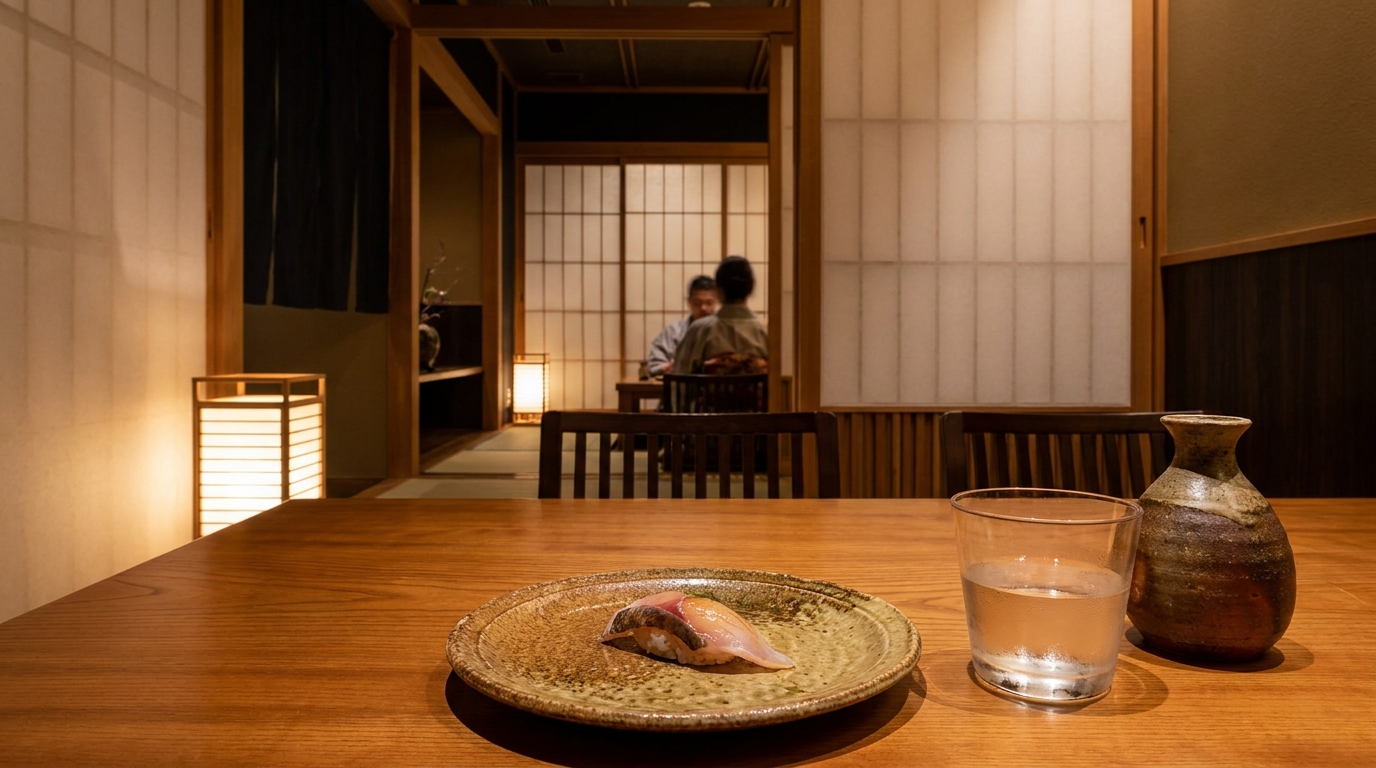 新春を彩る至極の日本酒と鮨との出逢い。当店自慢の酒のこだわり