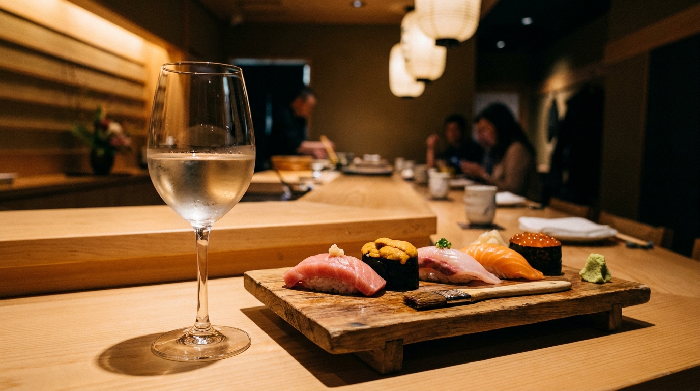 鮨を引き立てる至極の銘酒！ととうお横浜西口店こだわりの日本酒ラインナップ